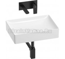 Комплект Wellsee Pure BY 201002632 С ВНУТРЕННЕЙ ЧАСТЬЮ, глянцевый белый, матовый черный, 4 в 1