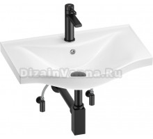 Комплект Wellsee Bisou 201005192 глянцевый белый, матовый черный, 5 в 1