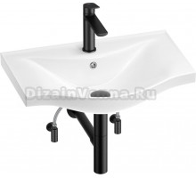 Комплект Wellsee Bisou 201005197 глянцевый белый, матовый черный, 5 в 1