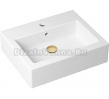 Раковина Lavinia Boho Bathroom Sink 21520913 с донным клапаном, золото