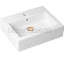 Раковина Lavinia Boho Bathroom Sink 21520915 с донным клапаном, розовое золото