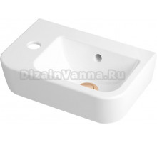 Рукомойник Lavinia Boho One 21520924 L с донным клапаном, розовое золото