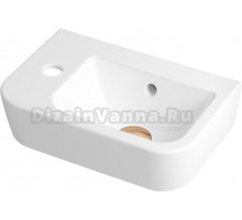 Рукомойник Lavinia Boho One 21520925 L с донным клапаном, розовое золото