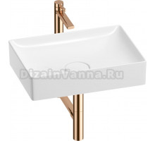 Комплект Wellsee Pure BY 201002649 глянцевый белый, розовое золото, 4 в 1