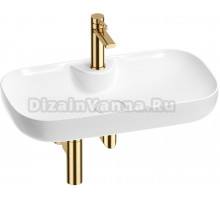 Комплект Wellsee Croquis 2.0 201002123 белый глянцевый, золото, 4 в 1