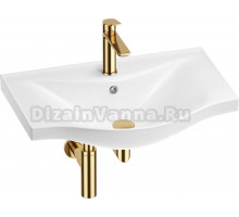 Комплект Wellsee Bisou 201003593 глянцевый белый, золото, 4 в 1