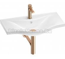 Комплект Wellsee Bisou 201003629 глянцевый белый, розовое золото, 4 в 1