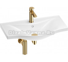 Комплект Wellsee Bisou 201003643 глянцевый белый, золото, 4 в 1