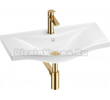 Комплект Wellsee Bisou 201003653 глянцевый белый, золото, 4 в 1