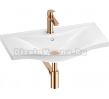 Комплект Wellsee Bisou 201003654 глянцевый белый, розовое золото, 4 в 1