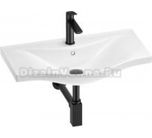 Комплект Wellsee Bisou 201003662 глянцевый белый, матовый черный, 4 в 1