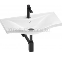 Комплект Wellsee Bisou 201003667 глянцевый белый, матовый черный, 4 в 1