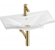 Комплект Wellsee Bisou 201003673 глянцевый белый, золото, 4 в 1