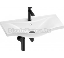 Комплект Wellsee Bisou 201003692 глянцевый белый, матовый черный, 4 в 1