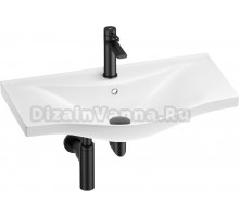 Комплект Wellsee Bisou 201003697 глянцевый белый, матовый черный, 4 в 1