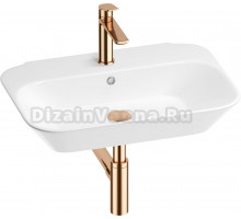 Комплект Wellsee Éclatant 201003734 глянцевый белый, розовое золото, 4 в 1