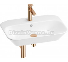 Комплект Wellsee Éclatant 201003744 глянцевый белый, розовое золото, 4 в 1