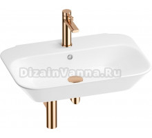 Комплект Wellsee Éclatant 201003749 глянцевый белый, розовое золото, 4 в 1