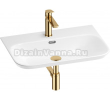 Комплект Wellsee Éclatant 2.0 201003753 глянцевый белый, золото, 4 в 1