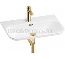 Комплект Wellsee Éclatant 2.0 201003758 глянцевый белый, золото, 4 в 1