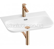 Комплект Wellsee Éclatant 2.0 201003774 глянцевый белый, розовое золото, 4 в 1