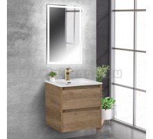 Мебель для ванной BelBagno Kraft 50 подвесная, rovere nebrasca nature