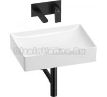 Комплект Wellsee Pure BY 201002652 С ВНУТРЕННЕЙ ЧАСТЬЮ, глянцевый белый, матовый черный, 4 в 1