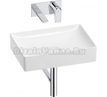 Комплект Wellsee Pure BY 201002651 С ВНУТРЕННЕЙ ЧАСТЬЮ, глянцевый белый, хром, 4 в 1