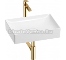 Комплект Wellsee Pure BY 201002663 глянцевый белый, золото, 4 в 1