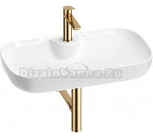 Комплект Wellsee Croquis 2.0 201002148 белый глянцевый, золото, 4 в 1