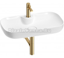 Комплект Wellsee Croquis 2.0 201002153 белый глянцевый, золото, 4 в 1