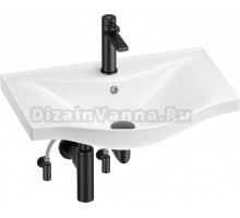 Комплект Wellsee Bisou 201005222 глянцевый белый, матовый черный, 5 в 1