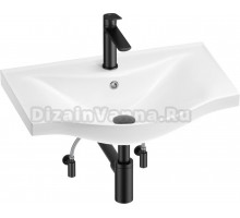 Комплект Wellsee Bisou 201005227 глянцевый белый, матовый черный, 5 в 1