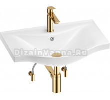 Комплект Wellsee Bisou 201005228 глянцевый белый, золото, 5 в 1