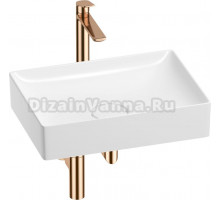 Комплект Wellsee Pure BY 201002684 глянцевый белый, розовое золото, 4 в 1