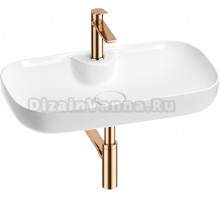 Комплект Wellsee Croquis 2.0 201002159 белый глянцевый, розовое золото, 4 в 1