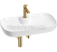 Комплект Wellsee Croquis 2.0 201002168 белый глянцевый, золото, 4 в 1