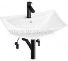 Комплект Wellsee Cerulean 201004697 глянцевый белый, матовый черный, 5 в 1