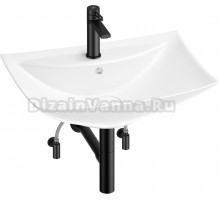 Комплект Wellsee Cerulean 201004702 глянцевый белый, матовый черный, 5 в 1