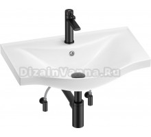 Комплект Wellsee Bisou 201005232 глянцевый белый, матовый черный, 5 в 1