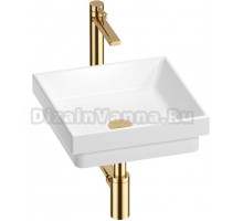 Комплект Wellsee Doux 201002183 белый глянцевый, золото, 4 в 1