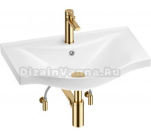 Комплект Wellsee Bisou 201005233 глянцевый белый, золото, 5 в 1