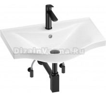 Комплект Wellsee Bisou 201005237 глянцевый белый, матовый черный, 5 в 1