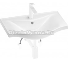 Комплект Wellsee Bisou 201005240 глянцевый белый, матовый белый, 5 в 1