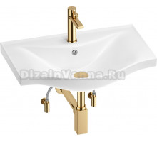 Комплект Wellsee Bisou 201005243 глянцевый белый, золото, 5 в 1