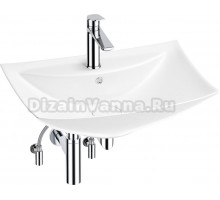 Комплект Wellsee Cerulean 201004716 глянцевый белый, хром, 5 в 1