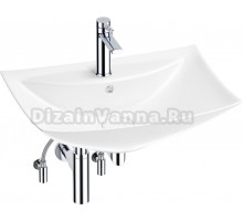 Комплект Wellsee Cerulean 201004721 глянцевый белый, хром, 5 в 1