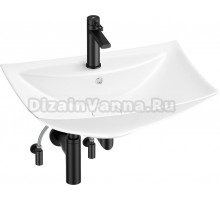 Комплект Wellsee Cerulean 201004722 глянцевый белый, матовый черный, 5 в 1