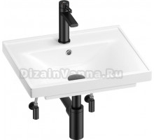 Комплект Wellsee FreeDom 201004732 глянцевый белый, матовый черный, 5 в 1