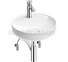 Комплект Wellsee Chalice Perfection 201004331 глянцевый белый, хром, 5 в 1